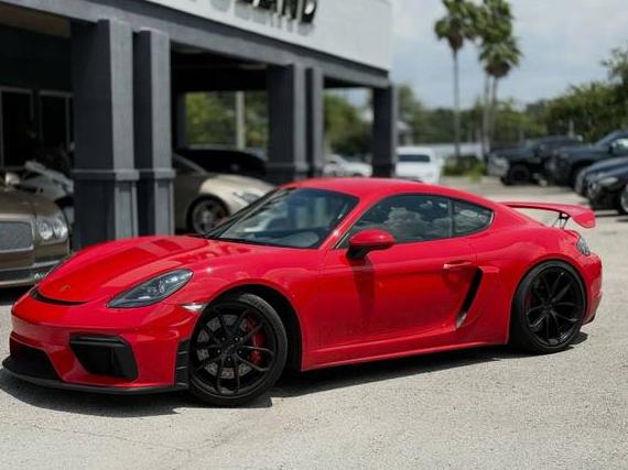 PORSCHE 718 CAYMAN 2021 WP0AC2A82MK289260 image